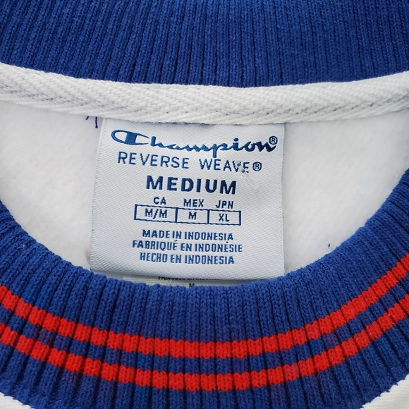 Champion Reverse Weave Ringer Script Sweatshirt - Picture 4 of 4